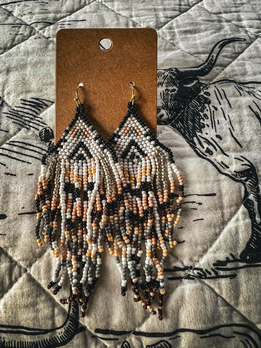 Beaded Dangle Earrings