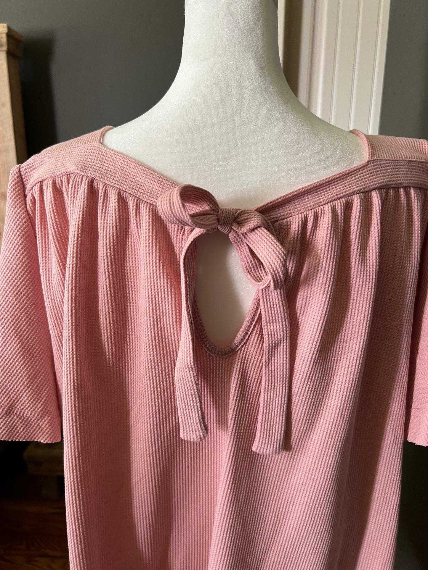 Pink Short Sleeve Top