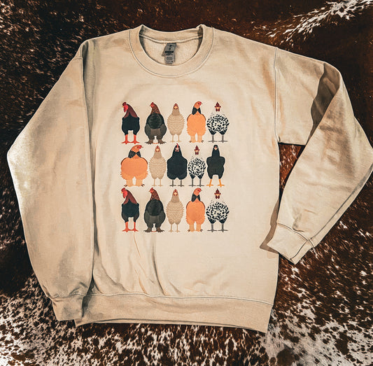 Chicken Herd Pullover